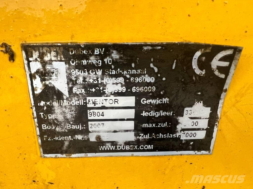 Dubex Mentor 9804 الرشاشات