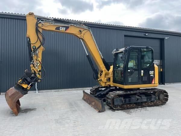 CAT 308 E CR حفارات وسط 7 طن - 12 طن