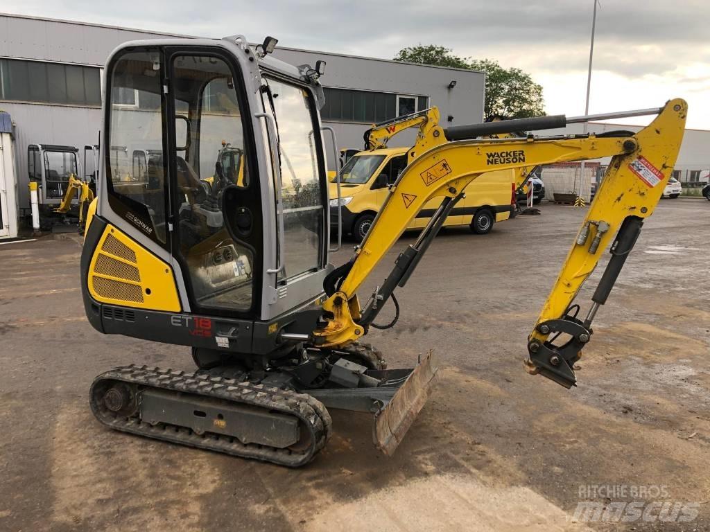 Wacker Neuson ET 18 حفارات زحافة