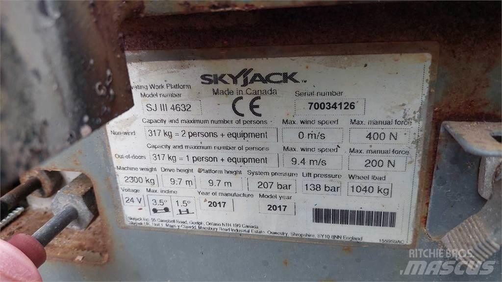 SkyJack SJIII4632 رافعات مقصية الشكل