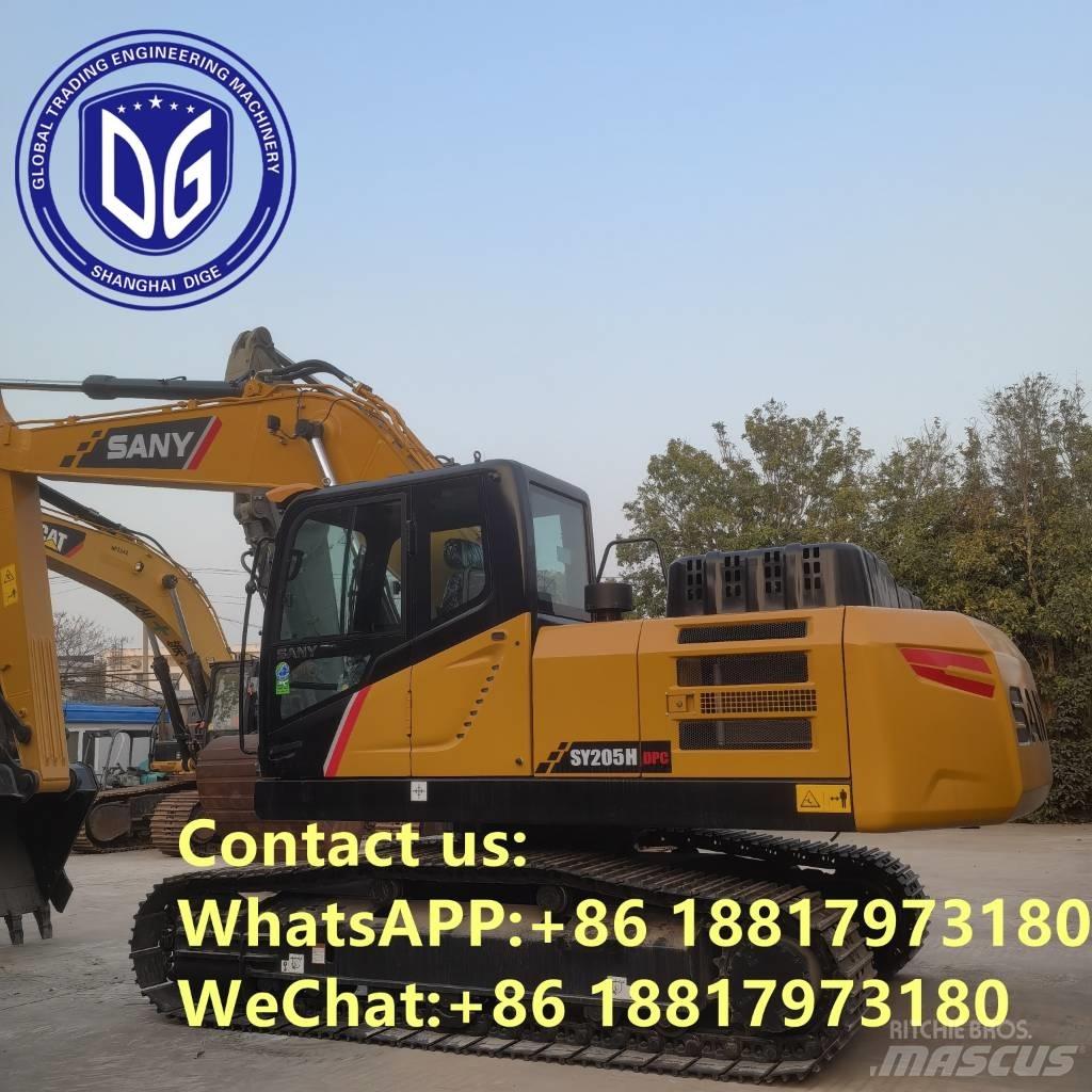 Sany SY 205 H حفارات زحافة