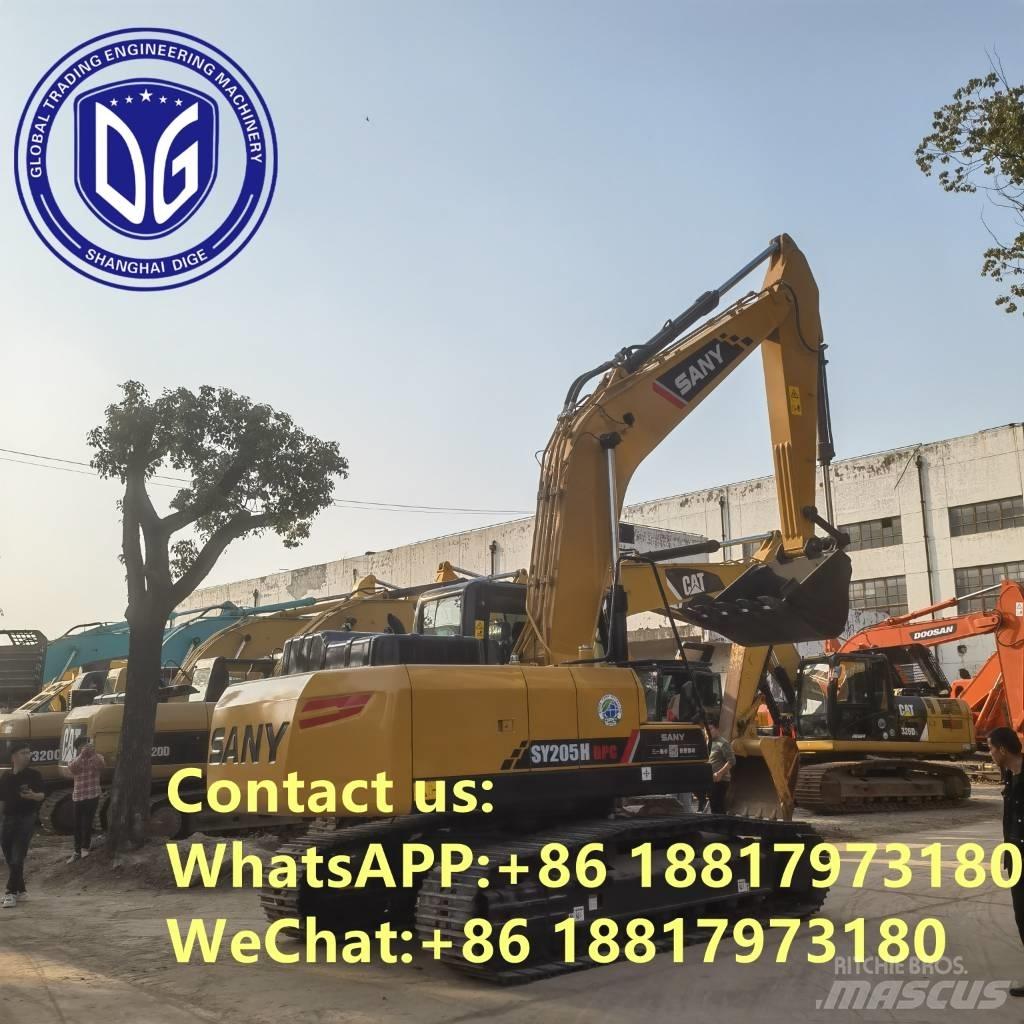 Sany SY 205 H حفارات زحافة