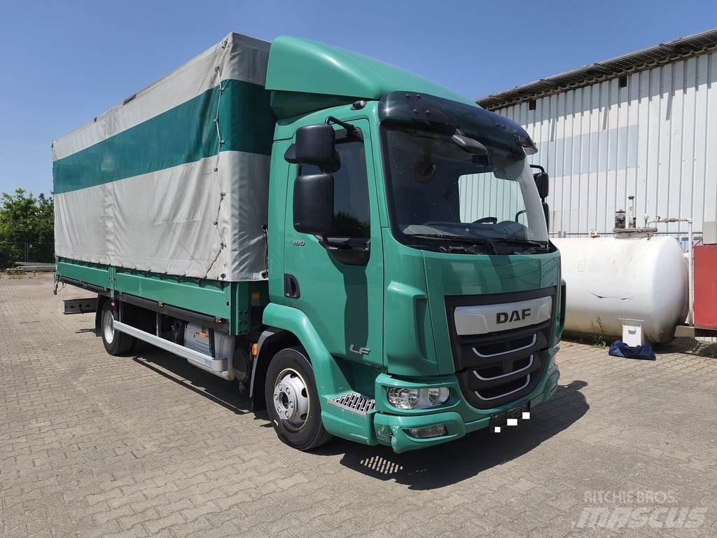 DAF LF 180 FA شاحنات بغطاء جانبي