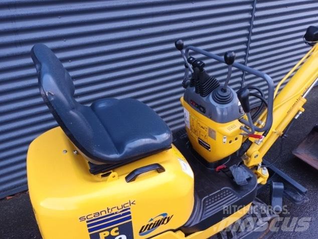 Komatsu PC 9 حفارات صغيرة أقل من 7 طن (حفارات صغيرة)