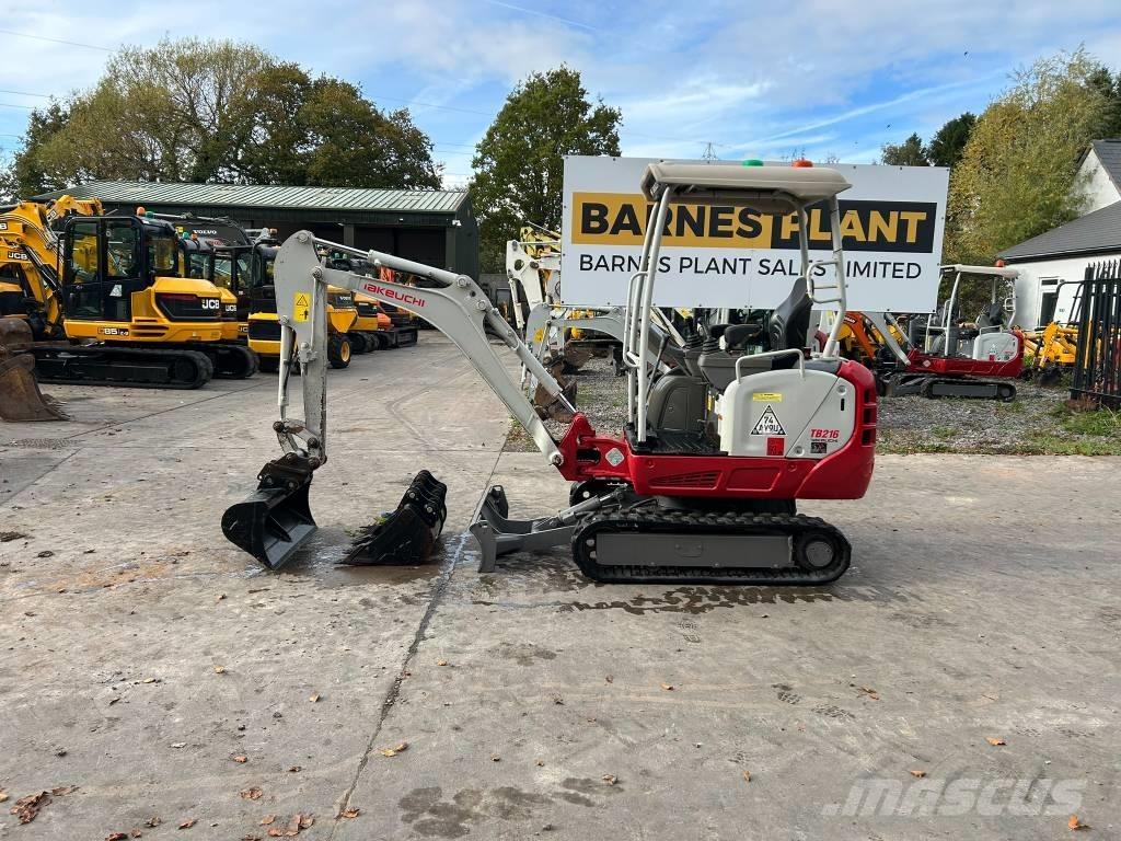 Takeuchi TB 216 حفارات صغيرة أقل من 7 طن (حفارات صغيرة)