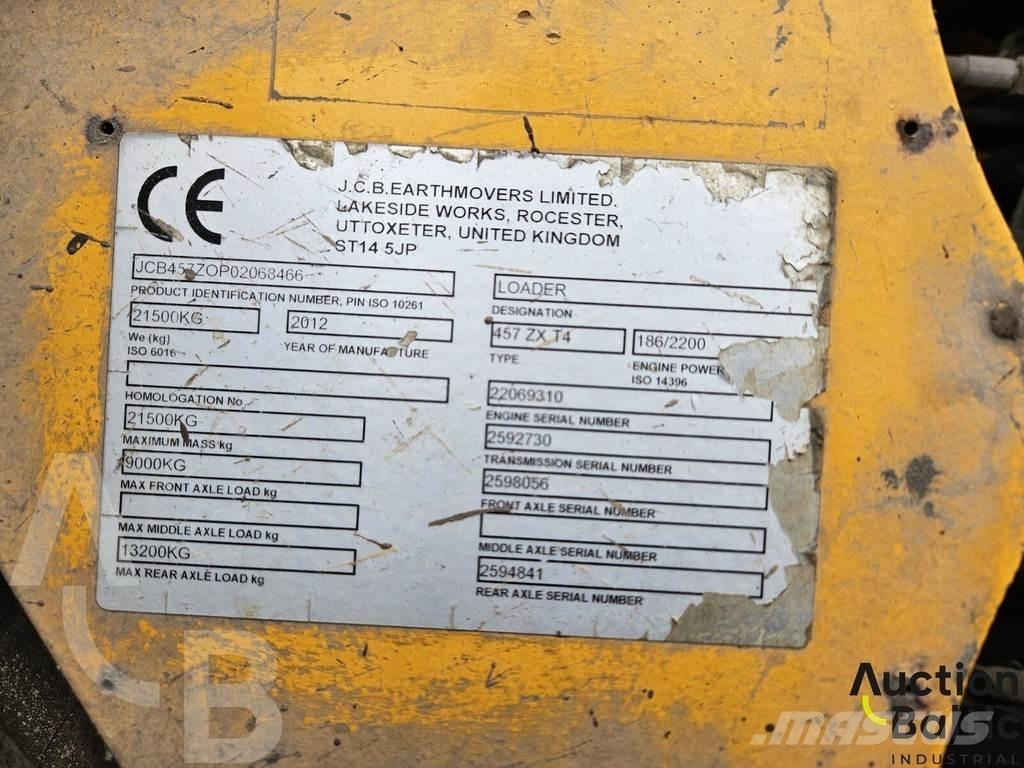JCB 457 ZX لوادر بعجل