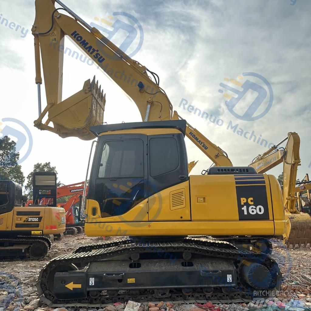 Komatsu PC 160 حفارات زحافة