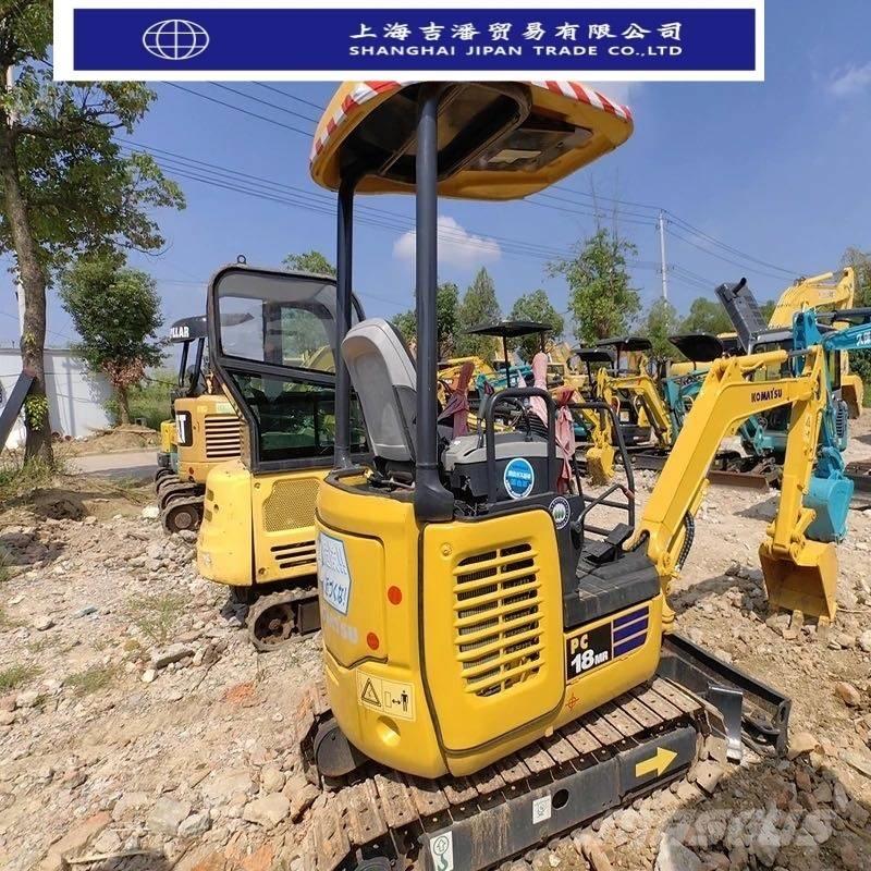 Komatsu PC 18 MR-2 حفارات صغيرة أقل من 7 طن (حفارات صغيرة)