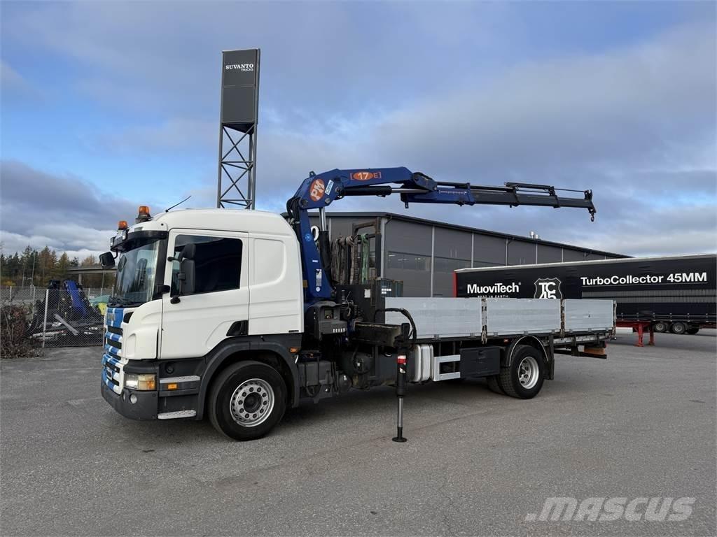 Scania P270 4X2 شاحنات الرافعات