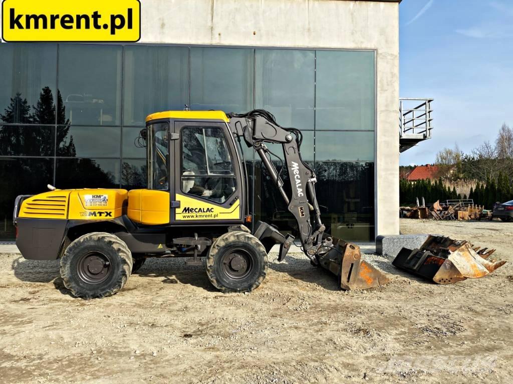 Mecalac 12 MTX لوادر ذات جرافات عكسية