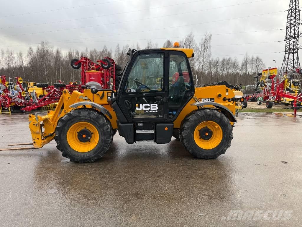JCB 531-70 Agri معدات مناولة لأغراض الزراعة