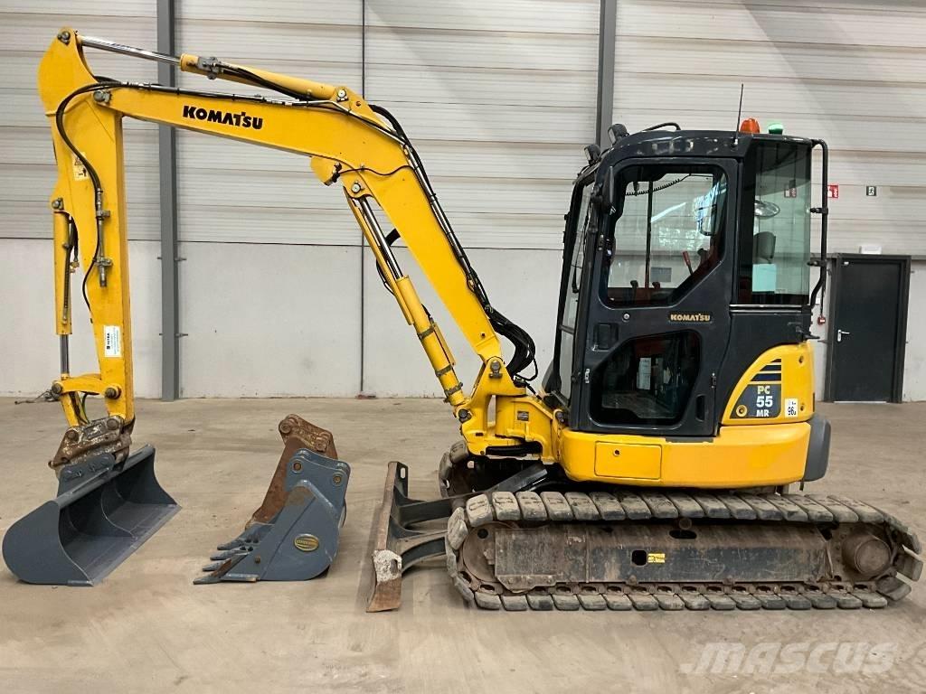 Komatsu PC 55 MR-3 حفارات صغيرة أقل من 7 طن (حفارات صغيرة)