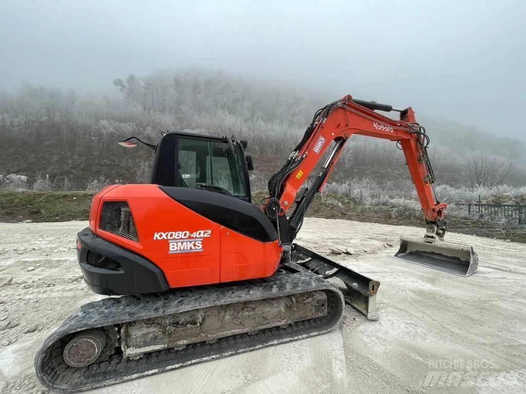 Kubota KX 080-4a2 حفارات وسط 7 طن - 12 طن