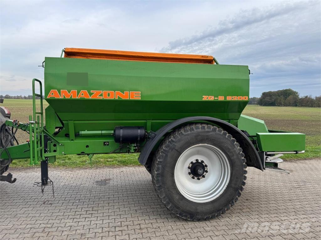 Amazone ZG-B 8200 معدات فرد المواد المعدنية