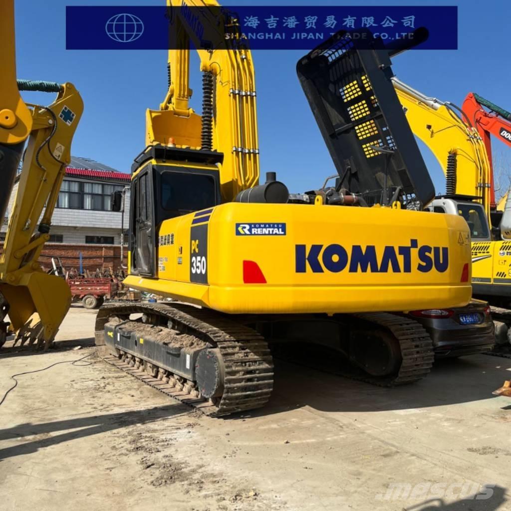 Komatsu PC 350 حفارات زحافة