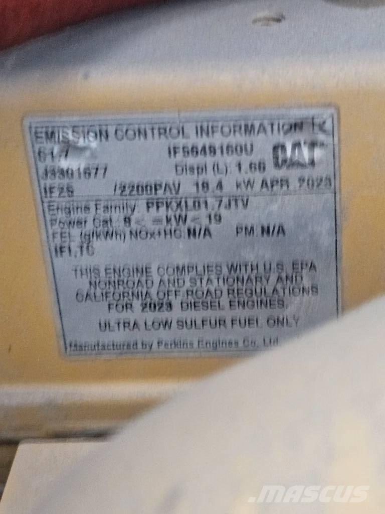 CAT CB 2.7 GC ضاغطات التربة