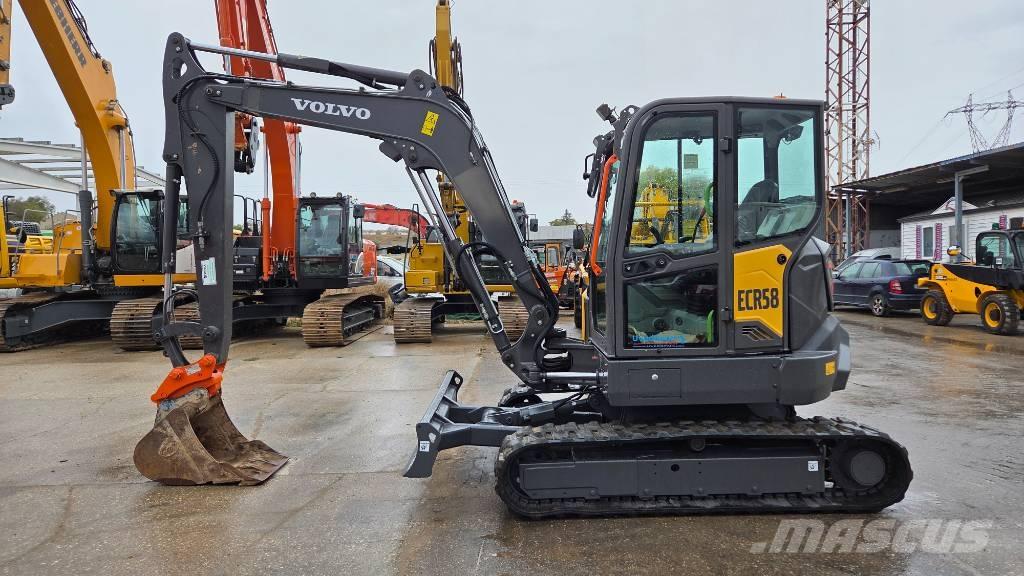Volvo ECR 58 حفارات صغيرة أقل من 7 طن (حفارات صغيرة)