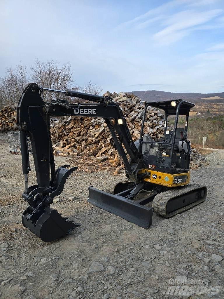 DEERE 35G حفارات صغيرة أقل من 7 طن (حفارات صغيرة)