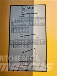 Potain IGO M 14 رافعات برجية