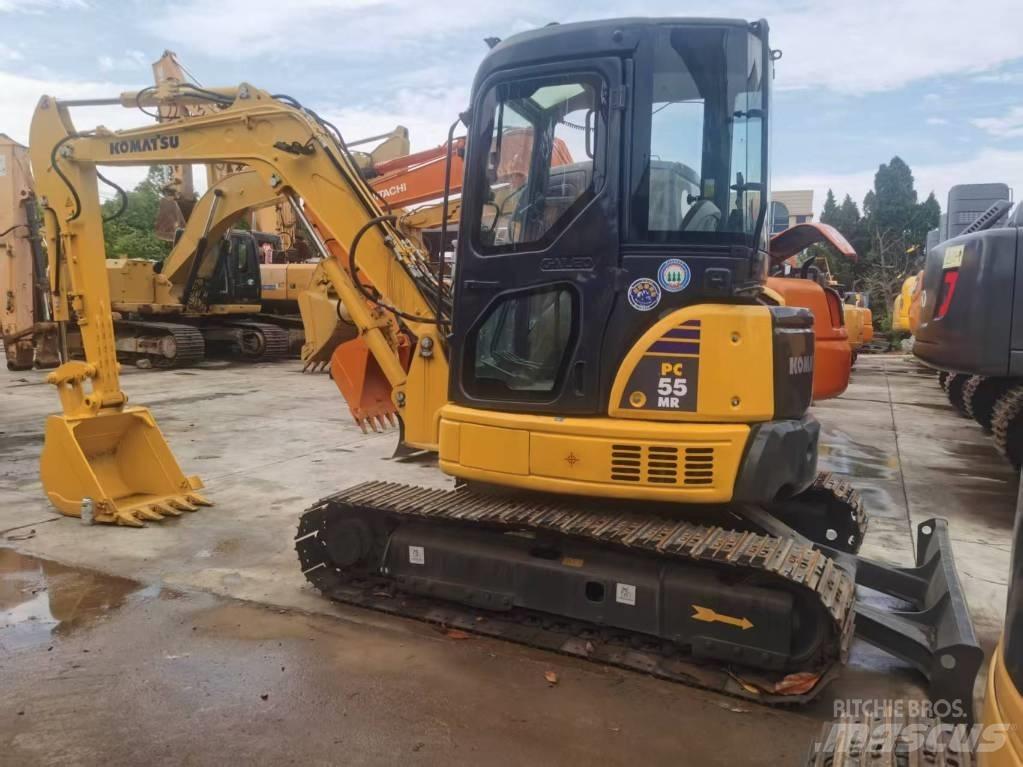 Komatsu PC 55 MR حفارات صغيرة أقل من 7 طن (حفارات صغيرة)