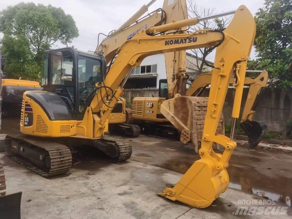 Komatsu PC 55 MR حفارات صغيرة أقل من 7 طن (حفارات صغيرة)