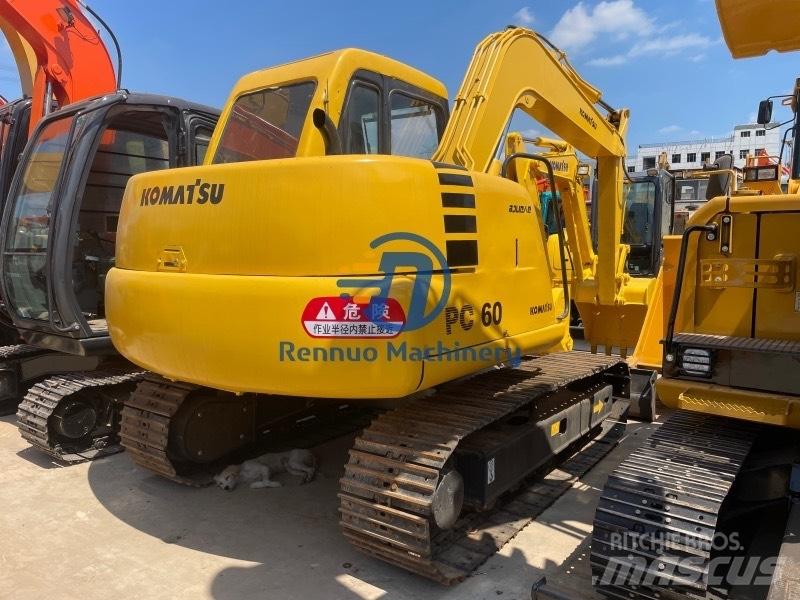 Komatsu PC 60 حفارات صغيرة أقل من 7 طن (حفارات صغيرة)