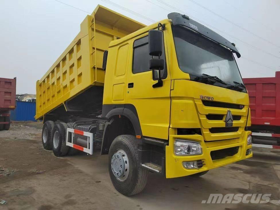 Howo 371 6x4 شاحنات قلابة