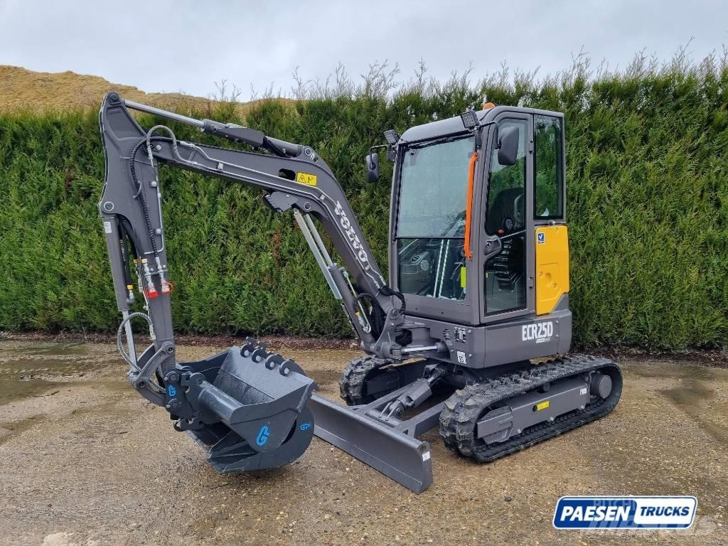 Volvo ECR 25 D حفارات صغيرة أقل من 7 طن (حفارات صغيرة)