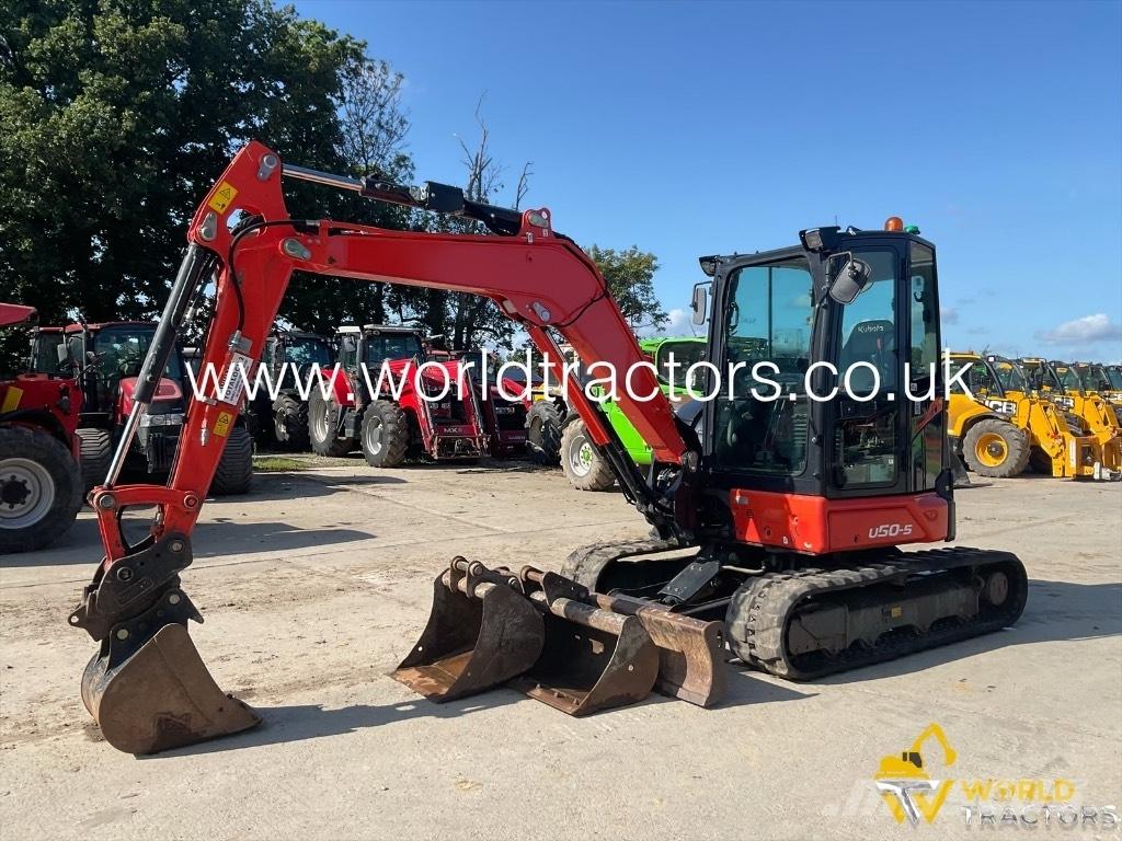 Kubota U 50-5 حفارات وسط 7 طن - 12 طن