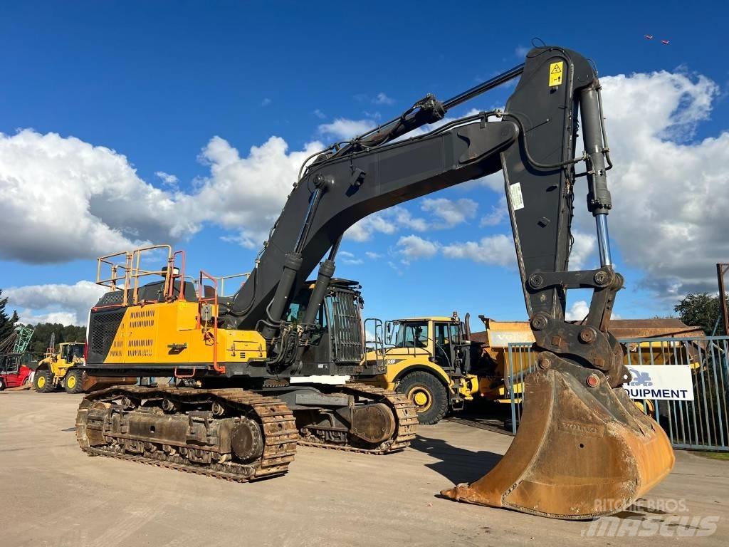 Volvo EC 750 E حفارات زحافة