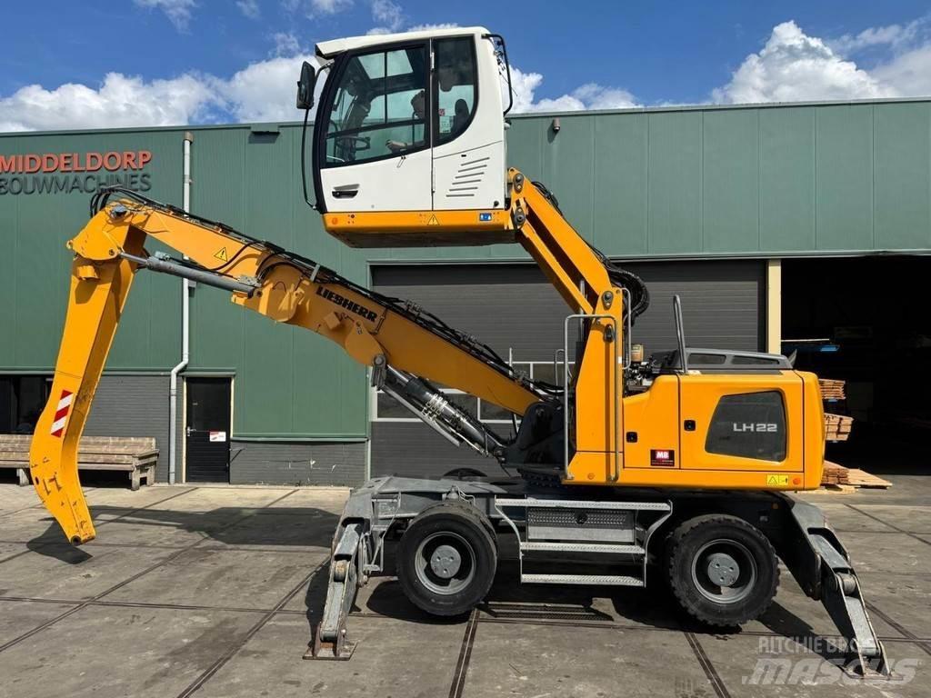 Liebherr LH 22 M مناولات المخلفات / مناولات صناعية