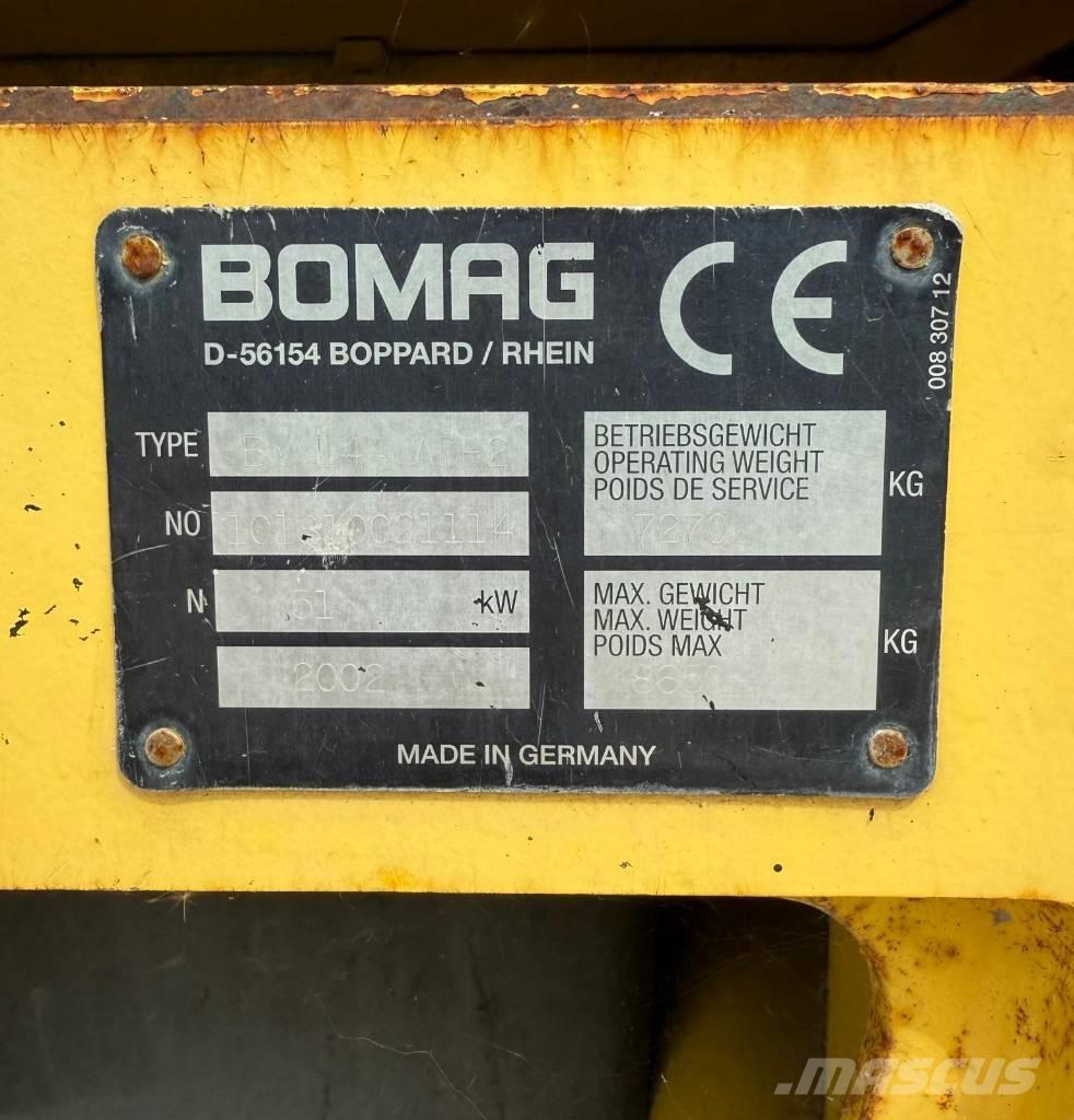 Bomag BW 144 AD-2 مداحل ثنائية الاسطوانة
