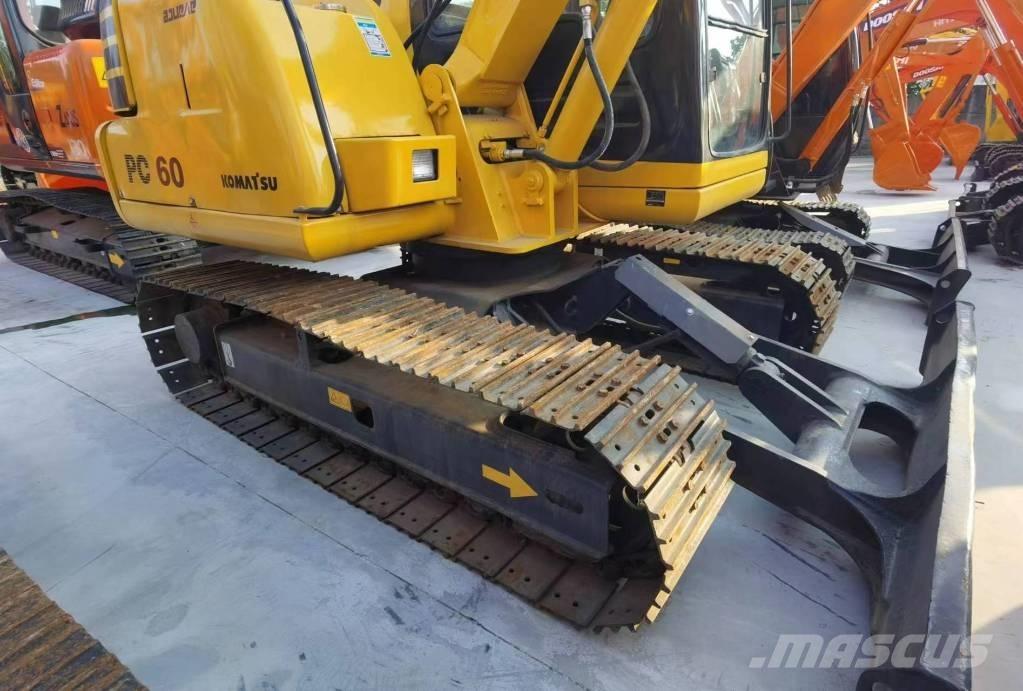 Komatsu PC 60-7 حفارات صغيرة أقل من 7 طن (حفارات صغيرة)