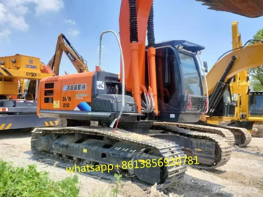 Hitachi ZX 210 حفارات زحافة