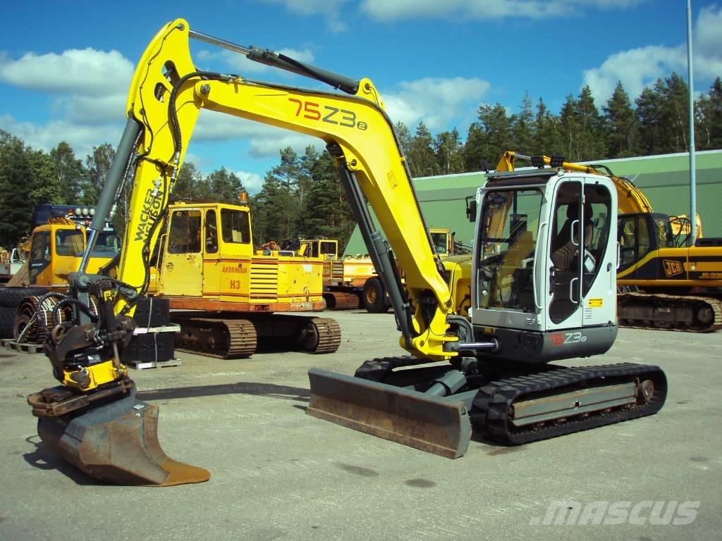 Wacker Neuson 75 Z3 حفارات وسط 7 طن - 12 طن