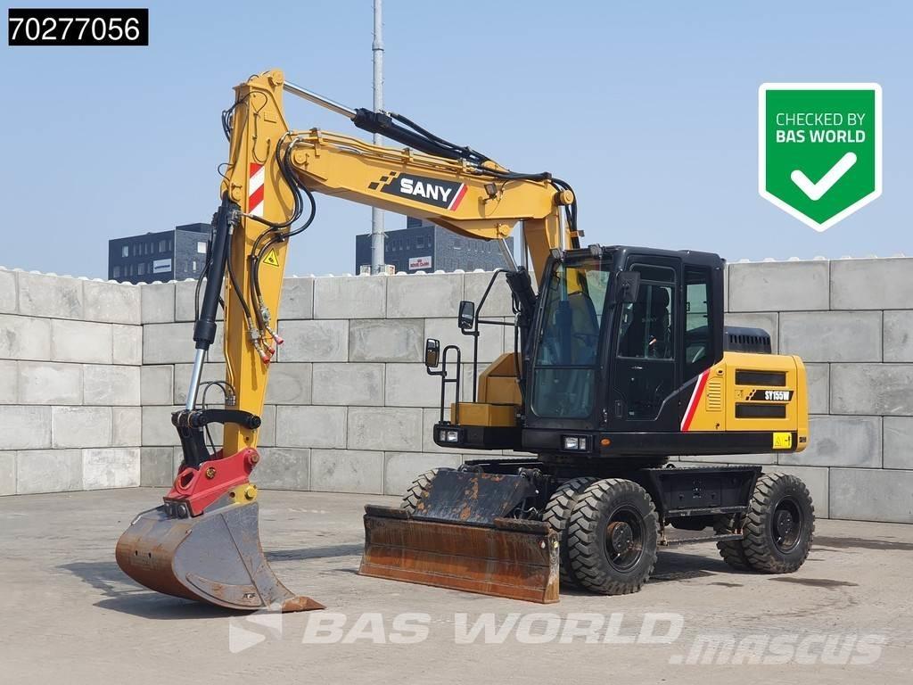 Sany SY155 W حفارات بعجل