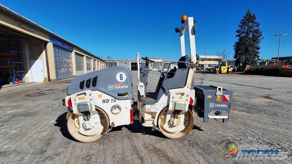 Hamm HD 10 VV مداحل ثنائية الاسطوانة