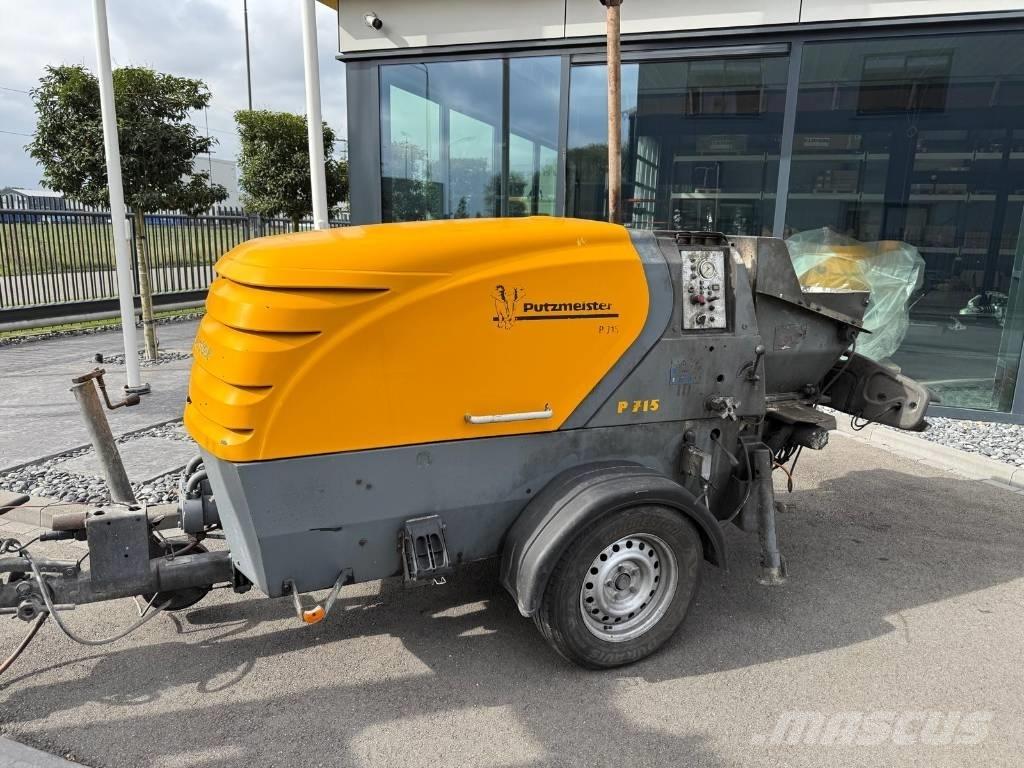Putzmeister P 715 TD مضخات خرسانة