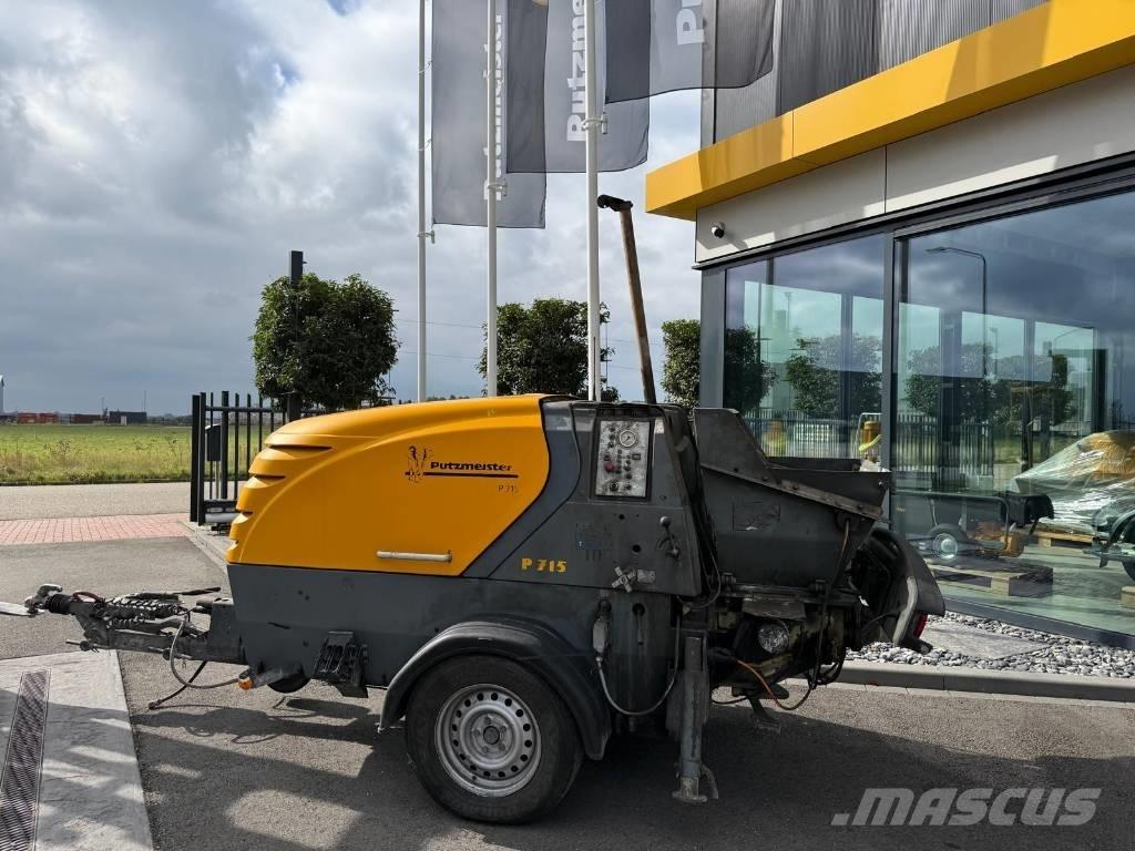 Putzmeister P 715 TD مضخات خرسانة