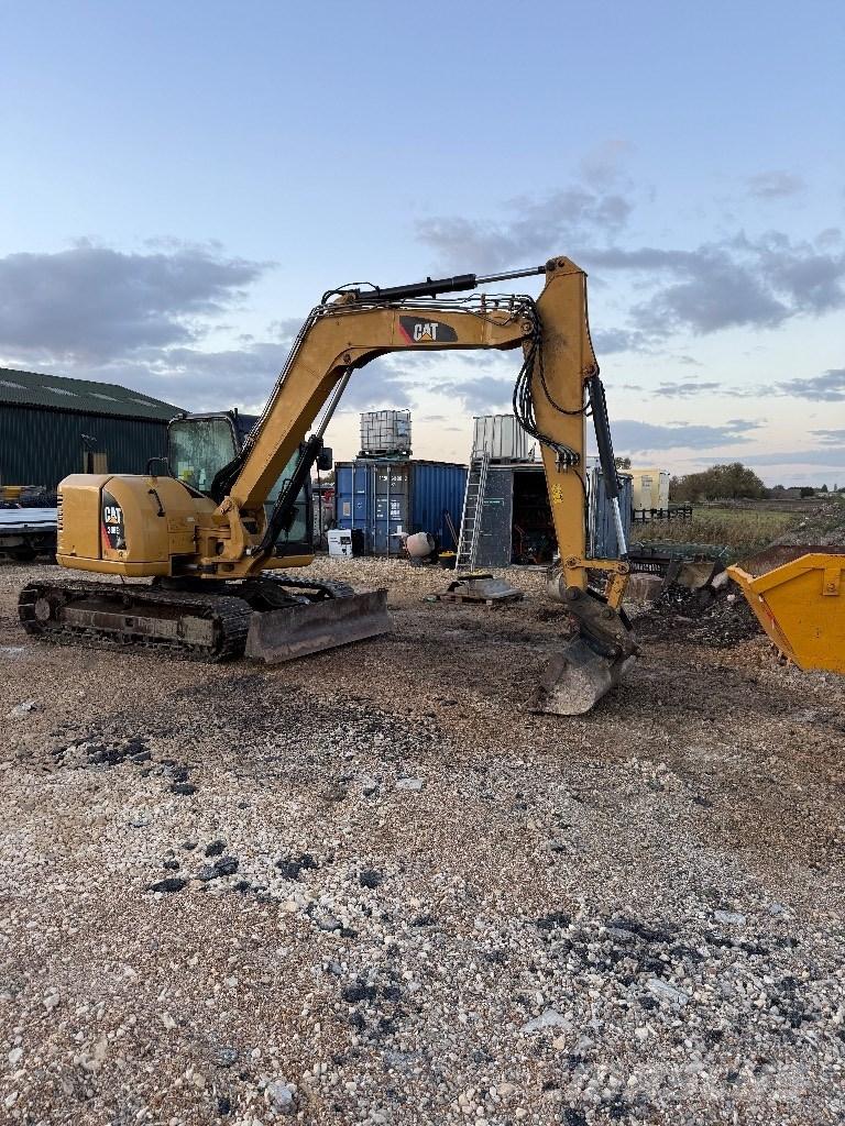 CAT 308 E 2 CR حفارات وسط 7 طن - 12 طن