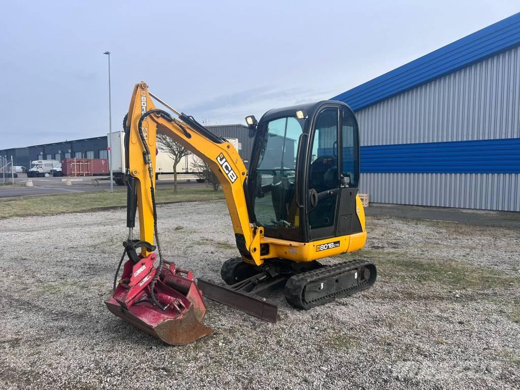 JCB 8018 حفارات صغيرة أقل من 7 طن (حفارات صغيرة)