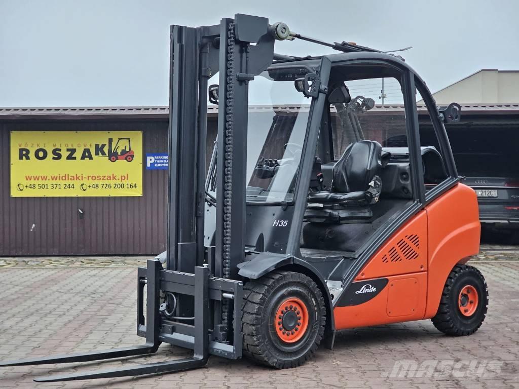 Linde H35T-02 شاحنات LPG
