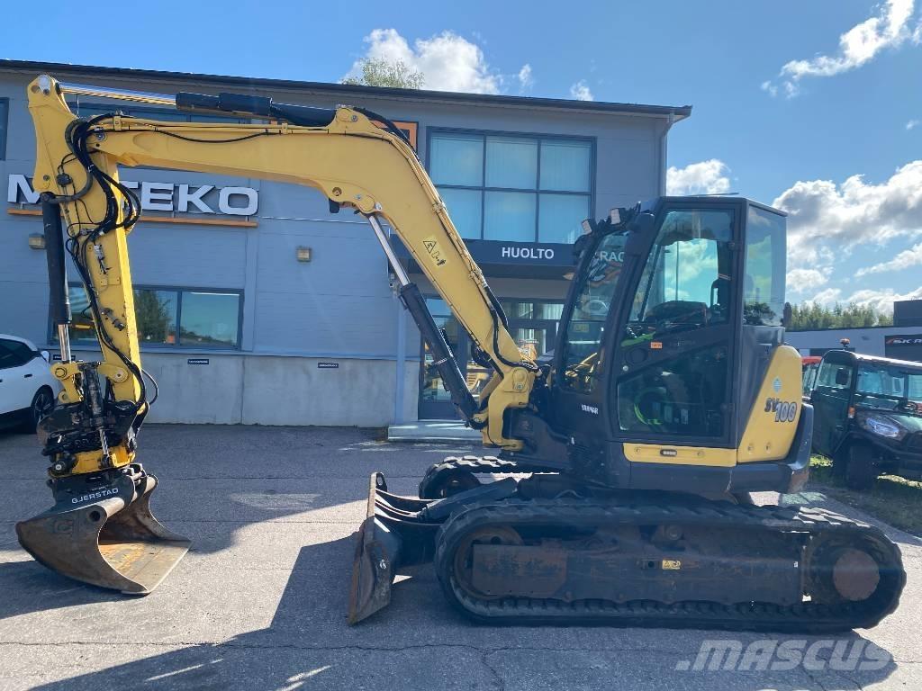 Yanmar SV100-2A حفارات وسط 7 طن - 12 طن