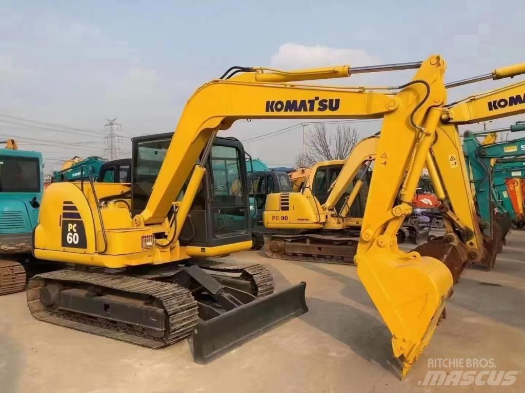 Komatsu PC60-8 حفارات صغيرة أقل من 7 طن (حفارات صغيرة)