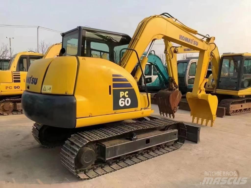 Komatsu PC60-8 حفارات صغيرة أقل من 7 طن (حفارات صغيرة)