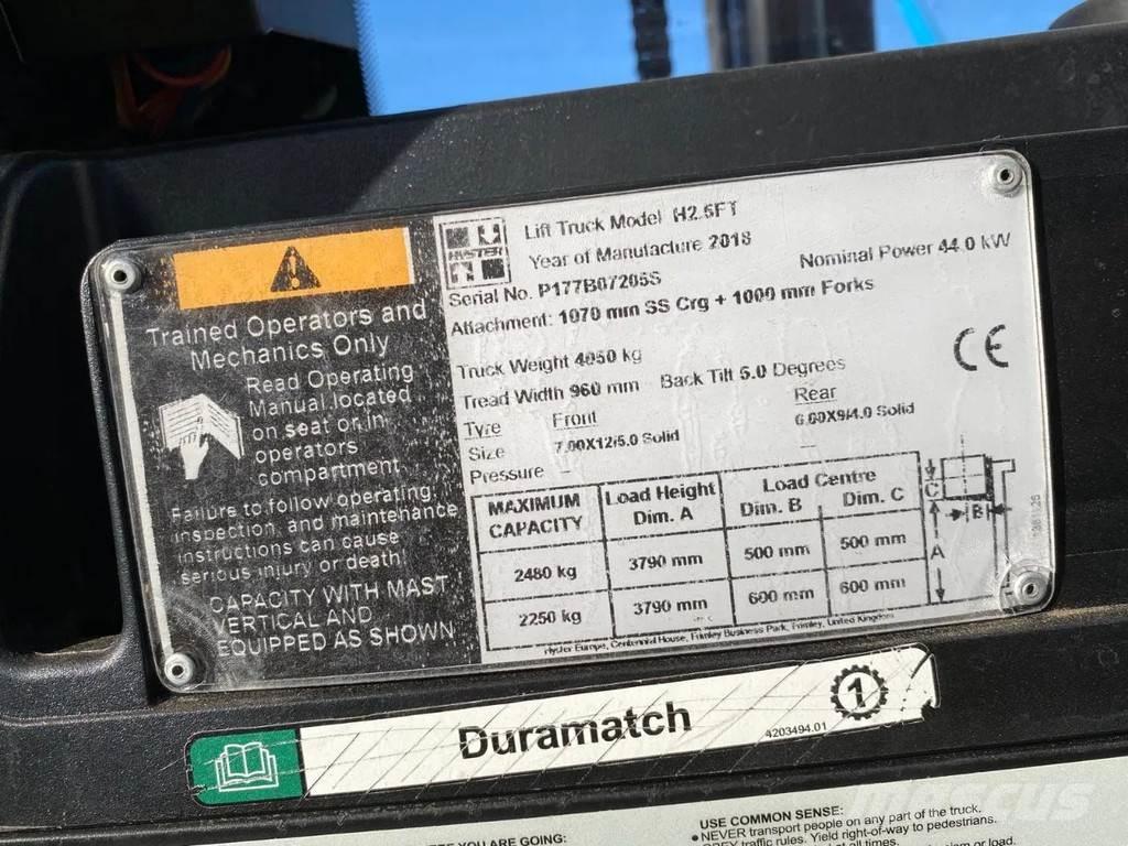 Hyster H2.5FT شاحنات LPG