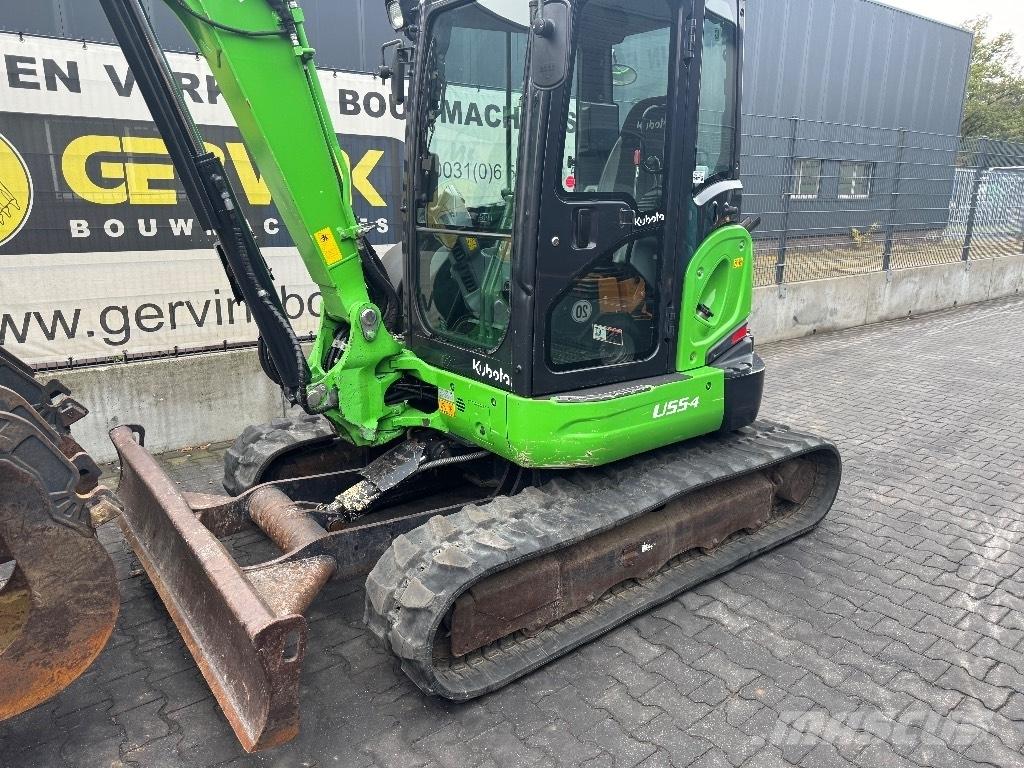 Kubota U 55-4 حفارات صغيرة أقل من 7 طن (حفارات صغيرة)
