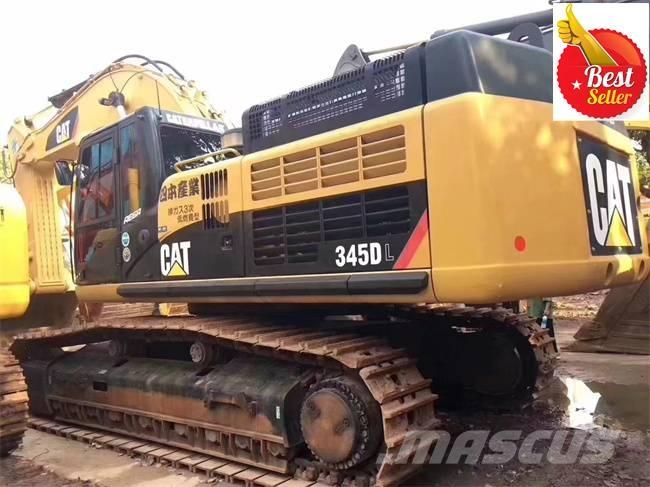 CAT 345 D L حفارات زحافة