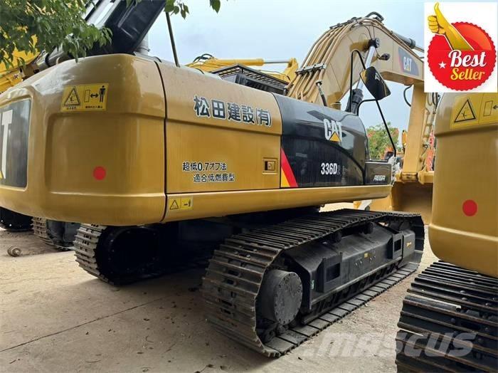 CAT 336D 2L حفارات زحافة