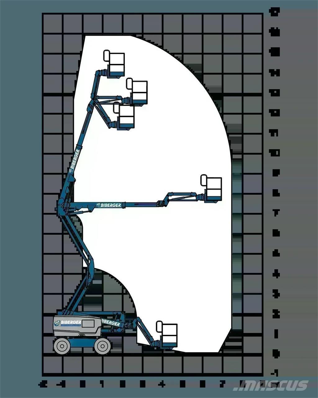 Genie Z45 XC رافعات سلة مفصلية